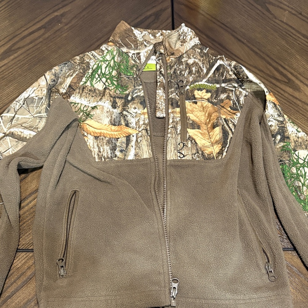 Mossy Oak Kids Camouflage Fleece Jacket